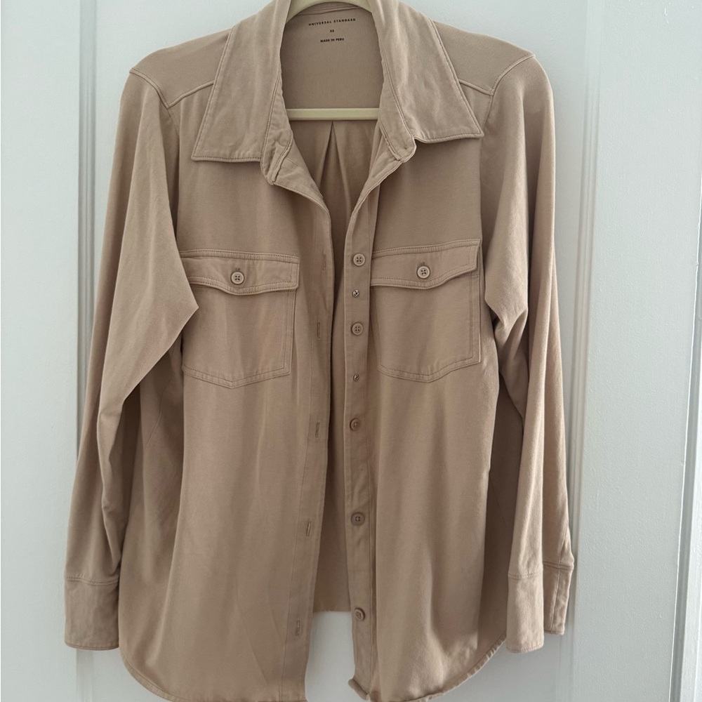 Universal Standard Beige Shirt